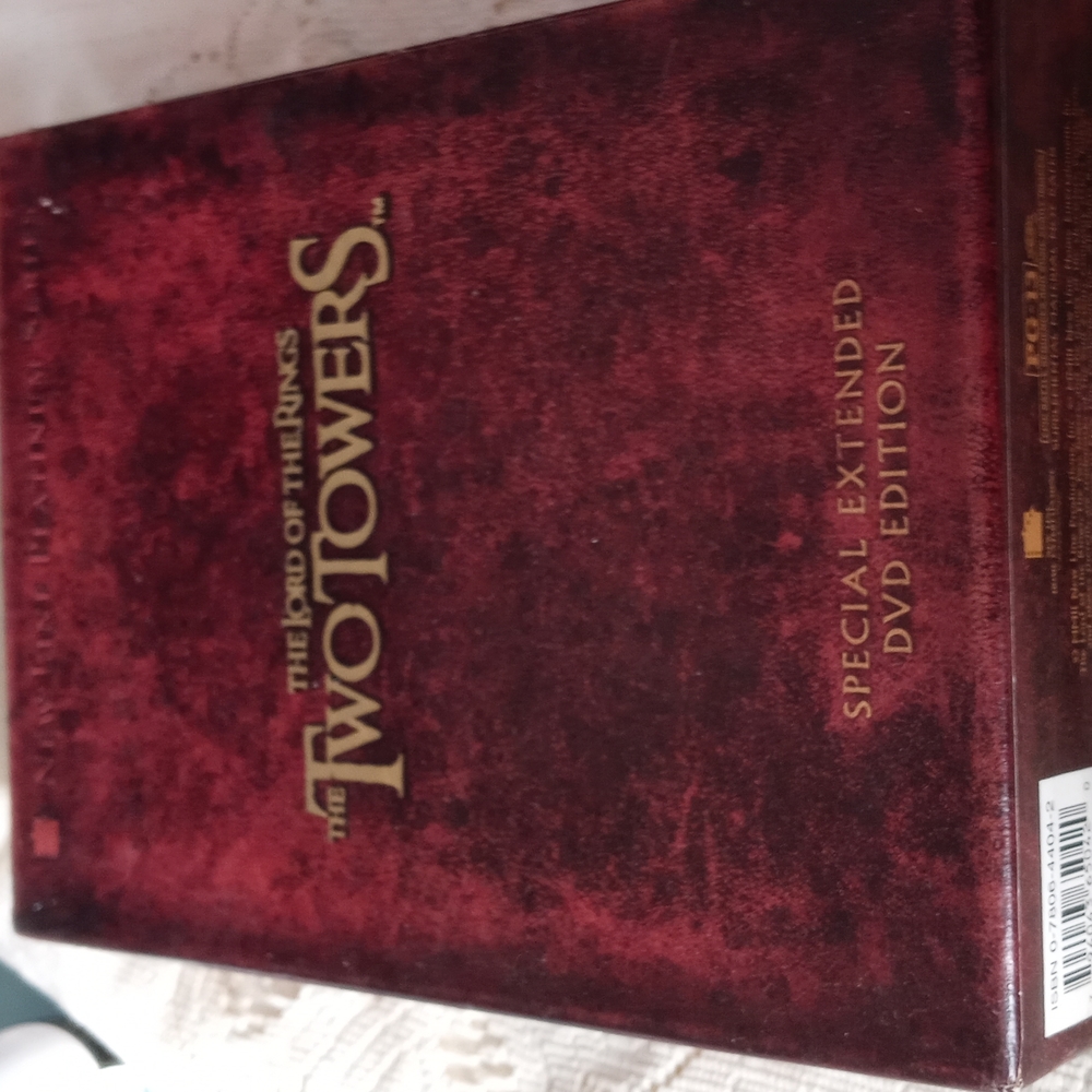 Lord of the rings the two towers DVD